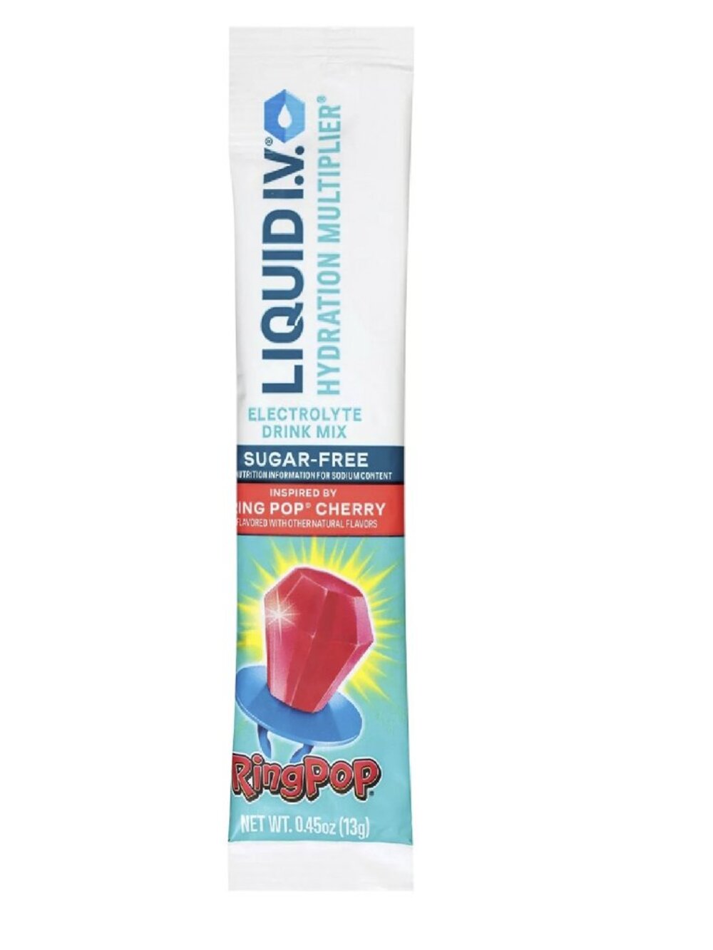 Hydration Electrolyte Drink Mix, Sugar-Free, Cherry, 0.45 Oz, 10-Stick Pack